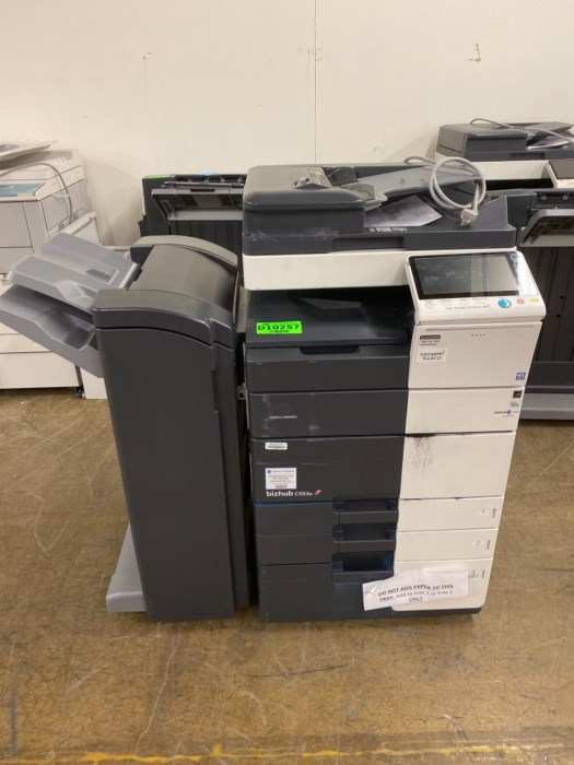 Konica Minolta bizhub c554E copier for sale