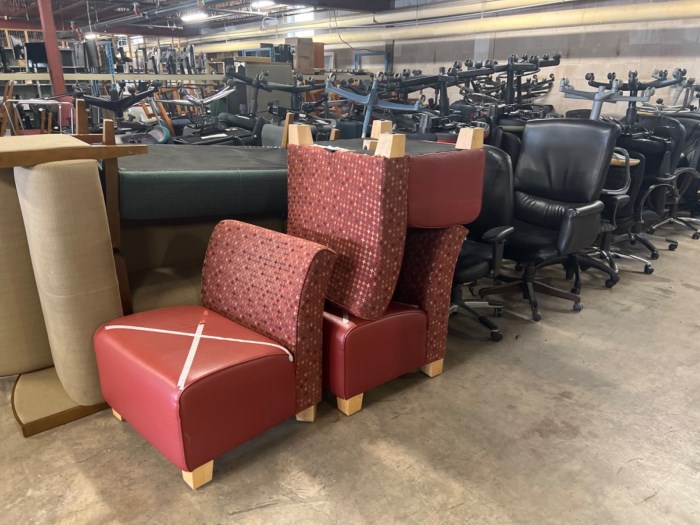 Large Assortment of Office Chairs & Sofas for sale