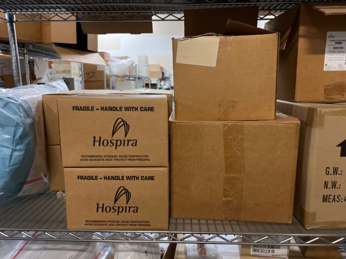 Large lot of Hospital Supplies (cart not included) for sale