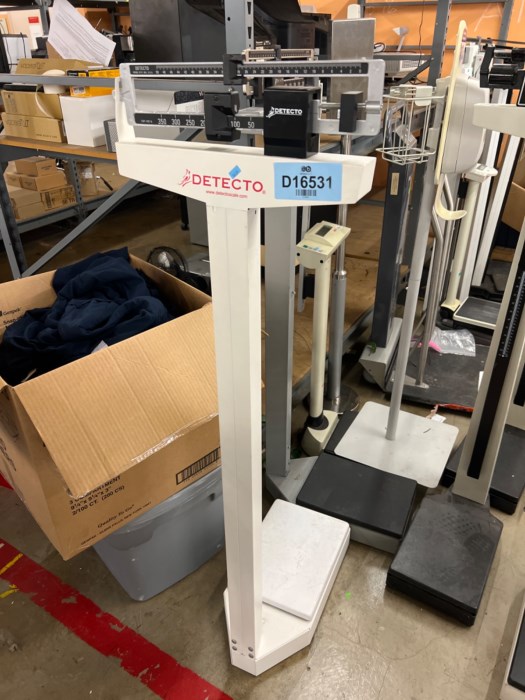 Large lot of medical scales for sale