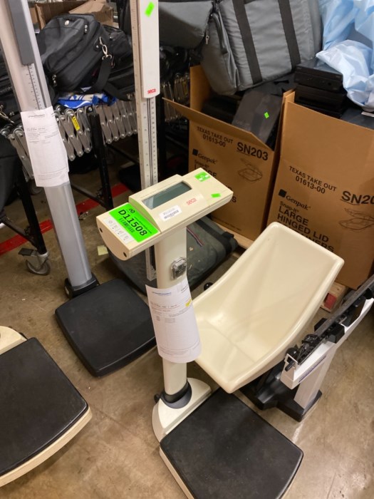 Large lot of medical scales for sale
