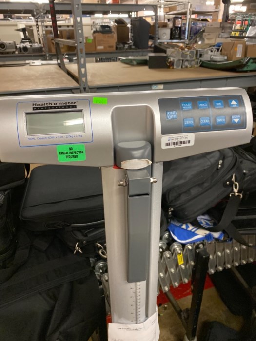 Large lot of medical scales for sale