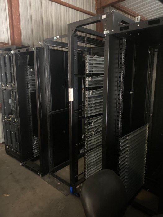 Large lot of server racks for sale