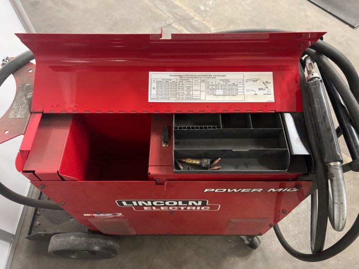 Lincoln Electric Power Mig 350MP Single Phase MultiProcess Welder for sale