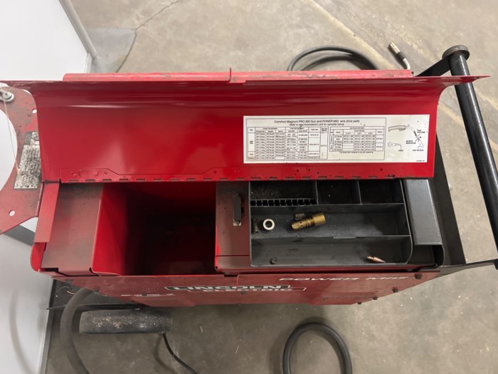 Lincoln Electric Power Mig 350MP Single Phase MultiProcess Welder for sale