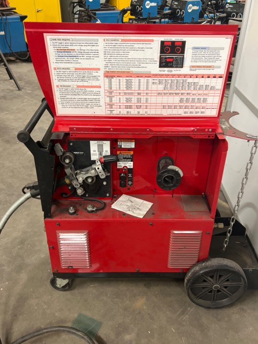 Lincoln Electric Power Mig 350MP Single Phase MultiProcess Welder for sale