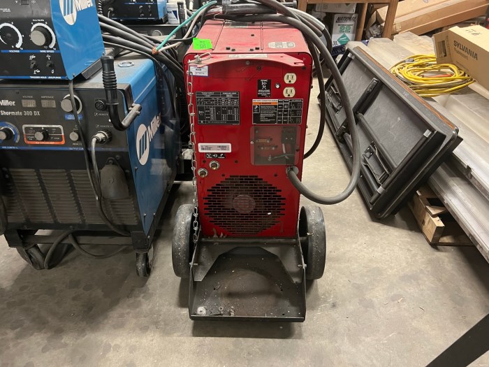 Lincoln Electric Power Mig 350MP Single Phase MultiProcess Welder for sale