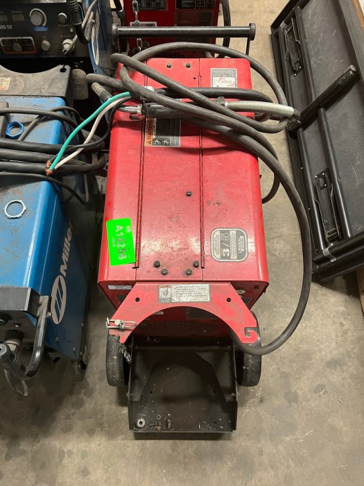 Lincoln Electric Power Mig 350MP Single Phase MultiProcess Welder for sale