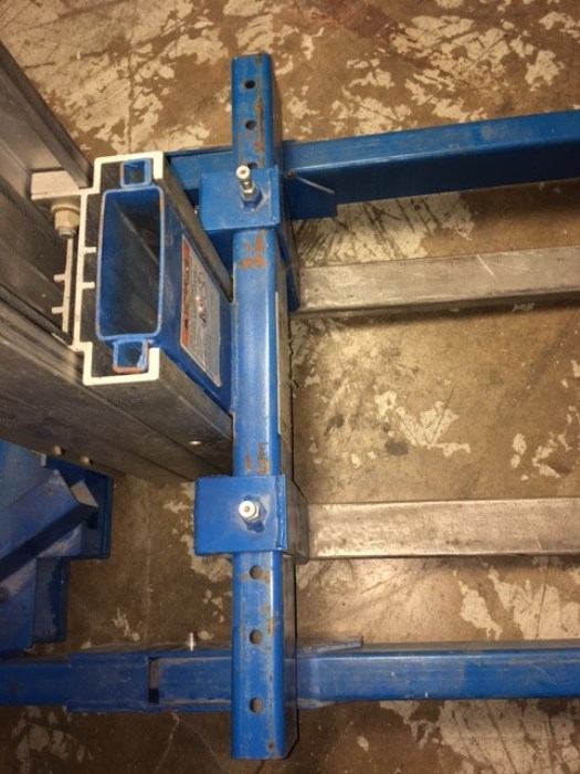 Lot of (1) Genie Super Lift Advantage Hand Crank Dolly for sale