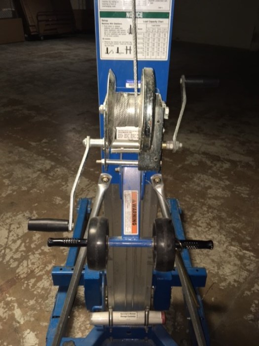 Lot of (1) Genie Super Lift Advantage Hand Crank Dolly for sale