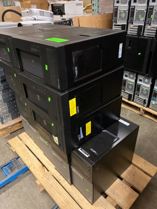 Lot of (11) Dell Computers for sale