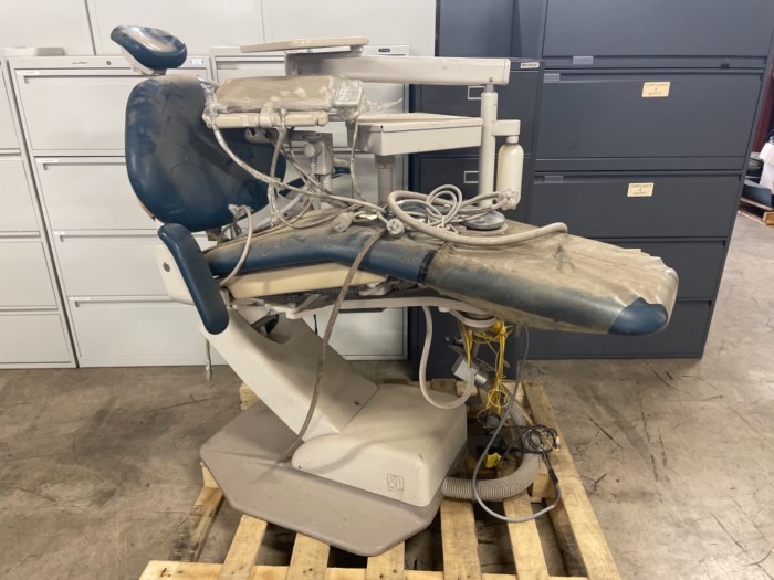 Lot of (2) Adec Dental Chairs for Parts for sale