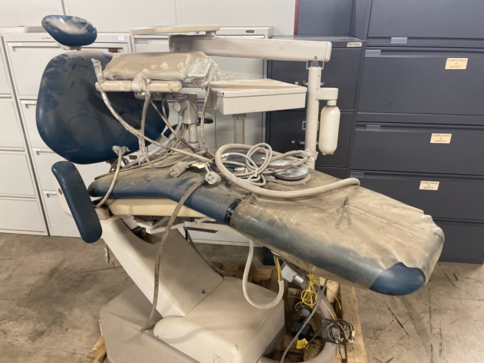 Lot of (2) Adec Dental Chairs for Parts for sale