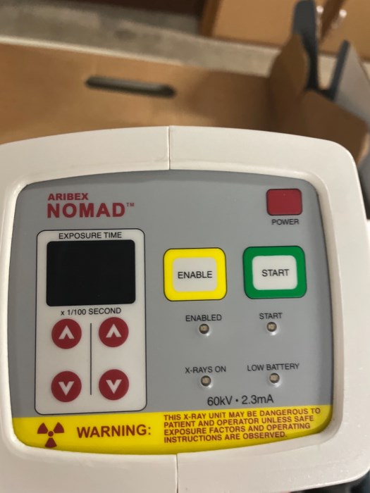 Lot of (2) Aribex Nomad Dental Portable X Ray Gun for sale