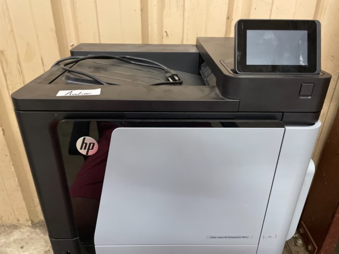 Lot of (2) Commercial HP Printers for sale