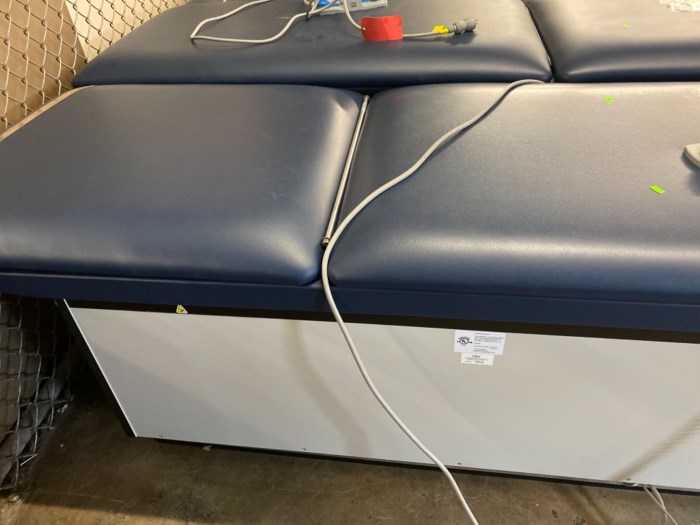 Lot of (2) Hausmann medical Exam tables for sale