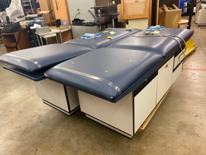 Lot of (2) Hausmann Medical Exam Treatment Table for sale