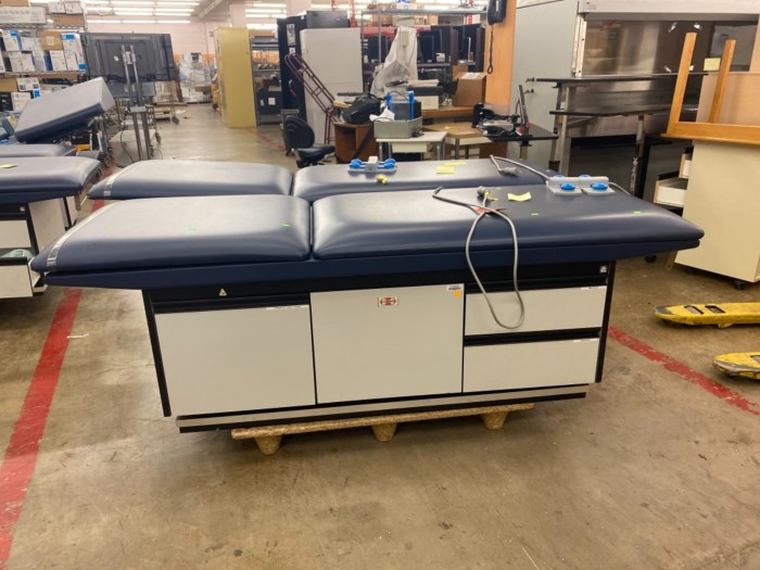 Lot of (2) Hausmann Medical Exam Treatment Table for sale