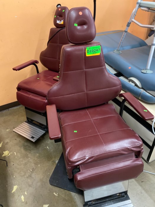 Lot of (2) medical exam chairs by DMI for sale