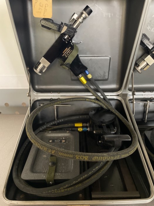 Lot of (2) Scientific Equipment Manufacturing Corp Hypodermic Jet