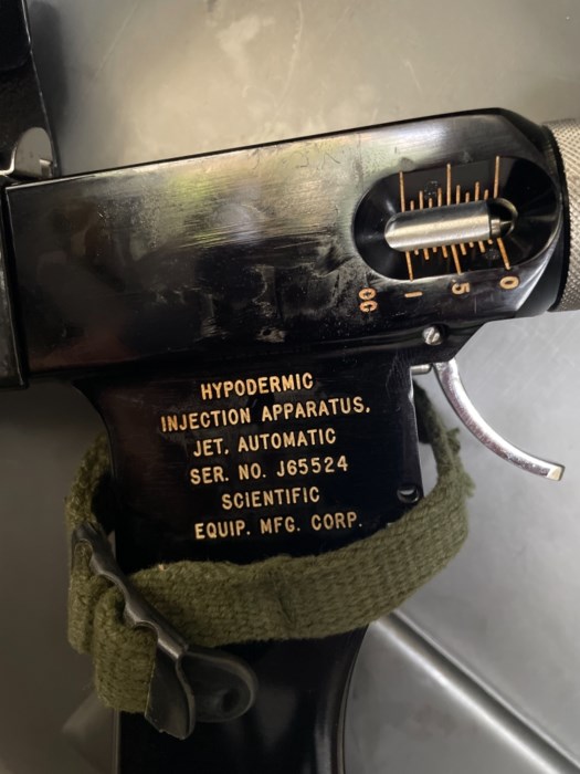 Lot of (2) Scientific Equipment Manufacturing Corp Hypodermic Jet