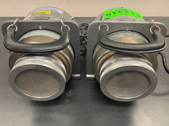 Lot of (2) Staplex Co. Model TFIA High Volume Air Samplers for sale
