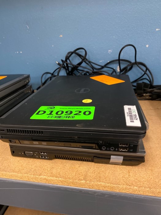 Lot of (3) Dell Laptop Computers for sale