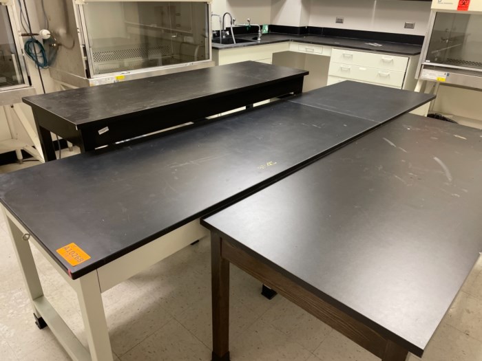 Lot of (3) Laboratory Tables (B2.2.310) for sale