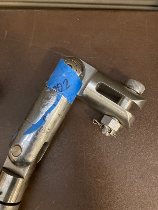 Lot of 3 Load Cell Delta Metrics Slingco ZSW 2096 Line Swivel for sale