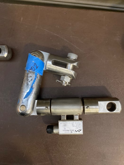 Lot of 3 Load Cell Delta Metrics Slingco ZSW 2096 Line Swivel for sale