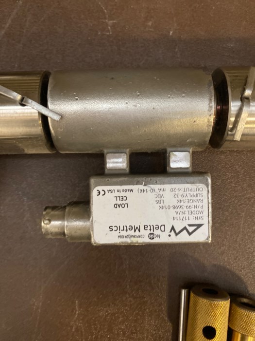 Lot of 3 Load Cell Delta Metrics Slingco ZSW 2096 Line Swivel for sale