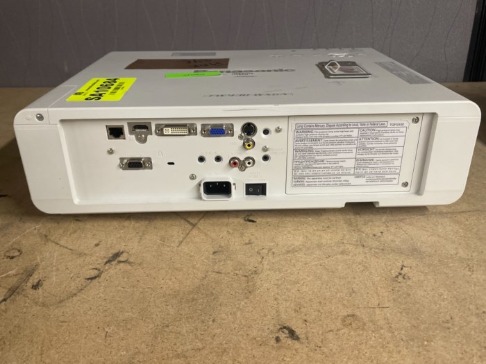 Lot of (3) Panasonic FW430 WXGA Projectors for sale