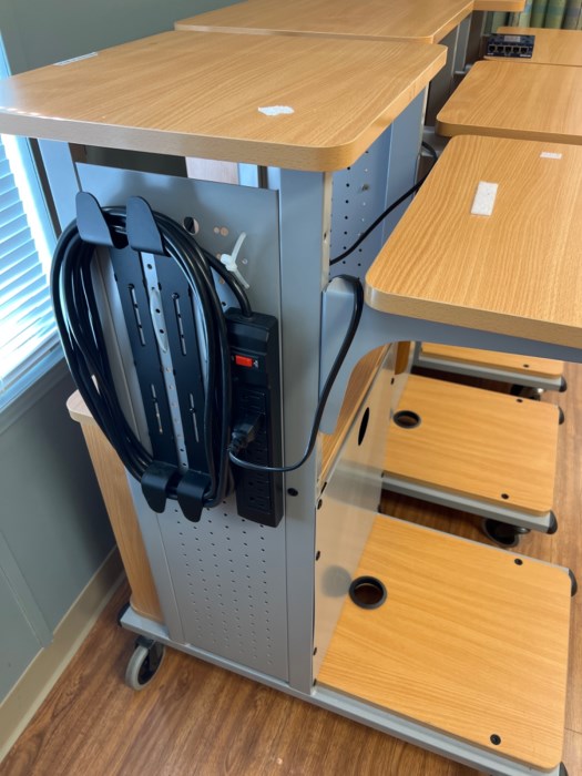 Lot of (3) Rolling Medical Tables for sale