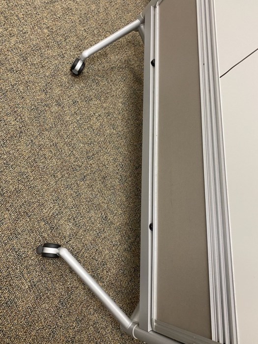 Lot of (3) Rolling White Boards for sale