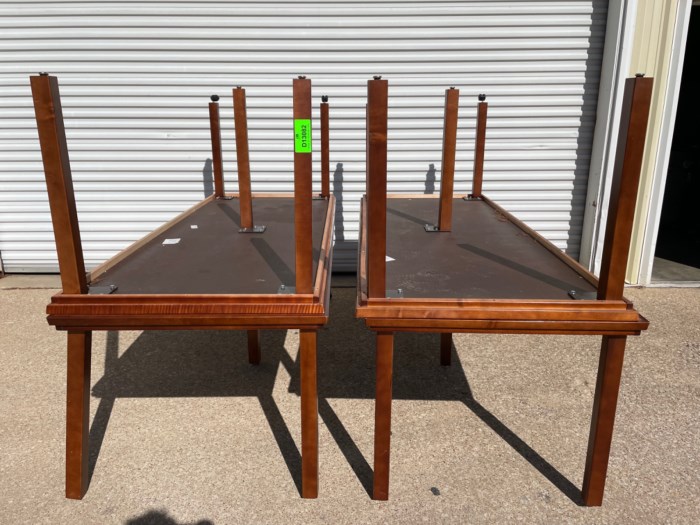 Lot of (4) Wooden Tables for sale