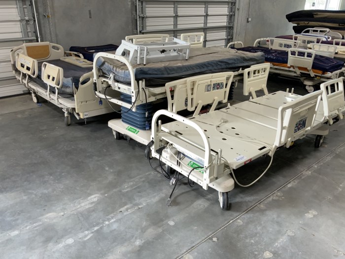 Lot of 5 hospital beds for sale