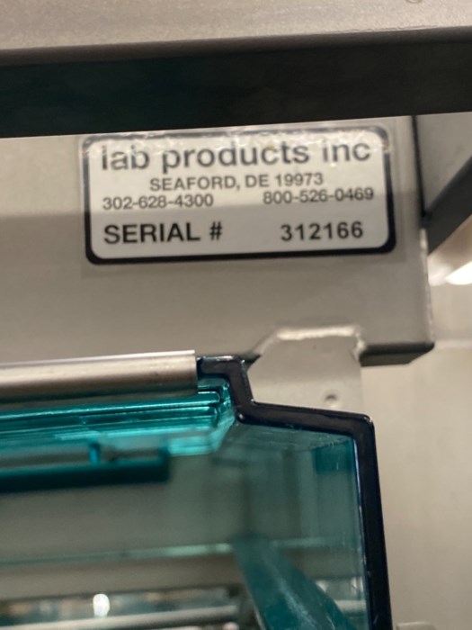 Lot of (5) lab products inc racks for sale