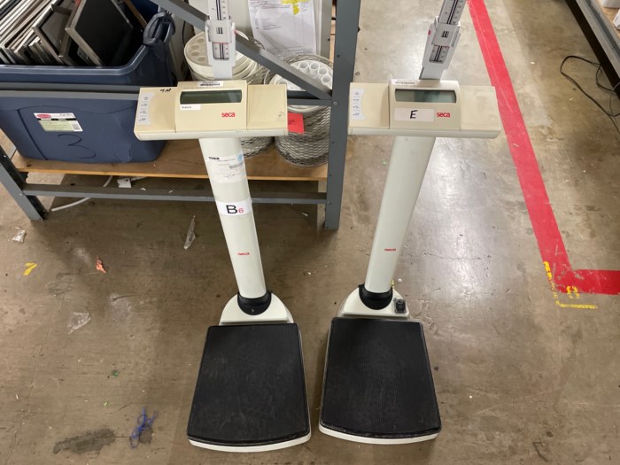 Lot of (6) Medical Scales for sale