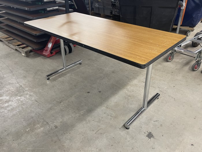 Lot of (8) Tempest Folding Rectangular Tables for sale