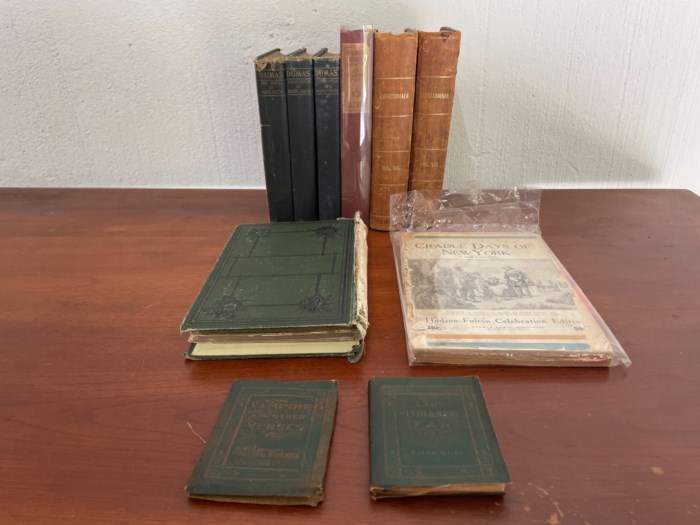 Lot of Antique Books for sale