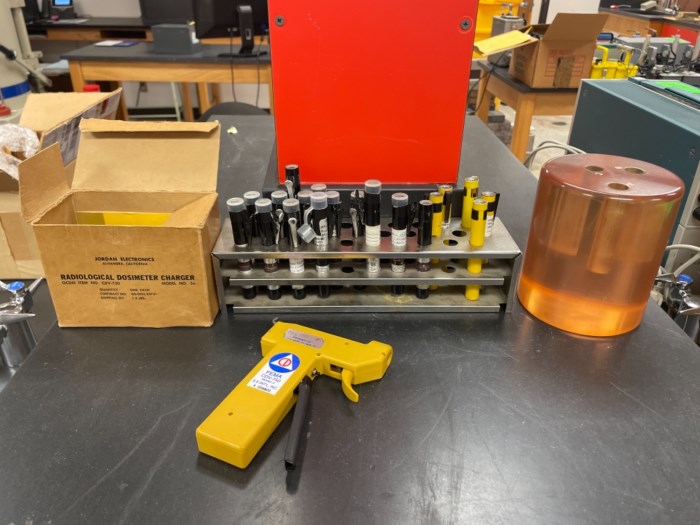 Lot of Assorted Personal Dosimeters for sale