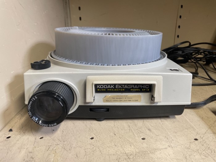 Lot of Assorted Projectors and Slide Projectors for sale
