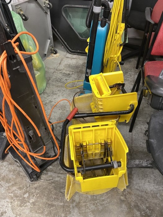 Lot of Cleaning Equipment for sale