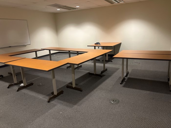 Lot of estimated (10) high end office tables for sale