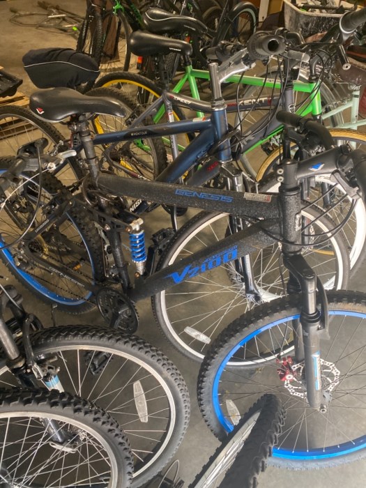 Lot of estimated 15 road bicycles for sale