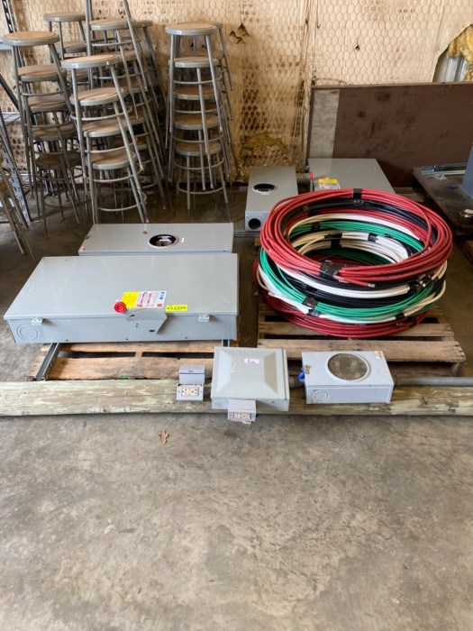 Lot of Heavy Duty/High Voltage Equipment for sale