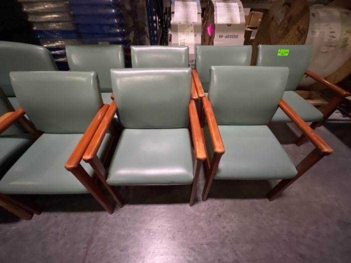 Lot of Matching Lobby/Waiting Room Chairs for sale