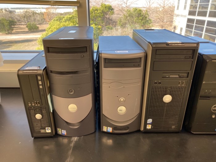 Lot of Miscellaneous Computer Towers (B23.317) for sale