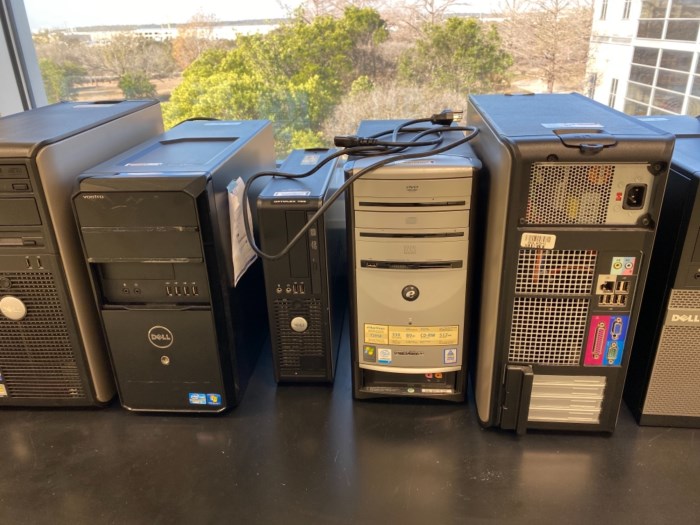 Lot of Miscellaneous Computer Towers (B23.317) for sale