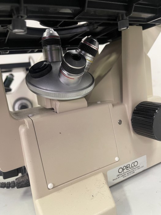 Microscope Zeiss Axiovert 25 Olympus CK2 (lot of two) for sale